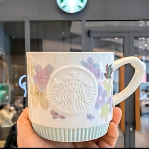 Tazza ceramica starbucks viola - starbucks,